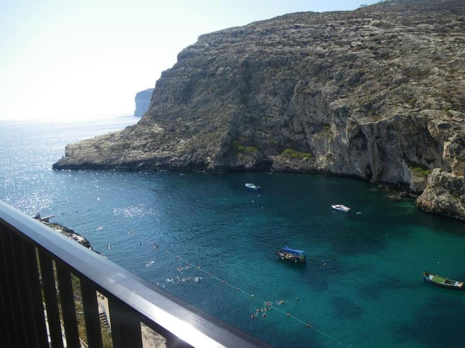 Seafront Penthouse With Terrace In Xlendi, Gozo Apartment Exterior photo